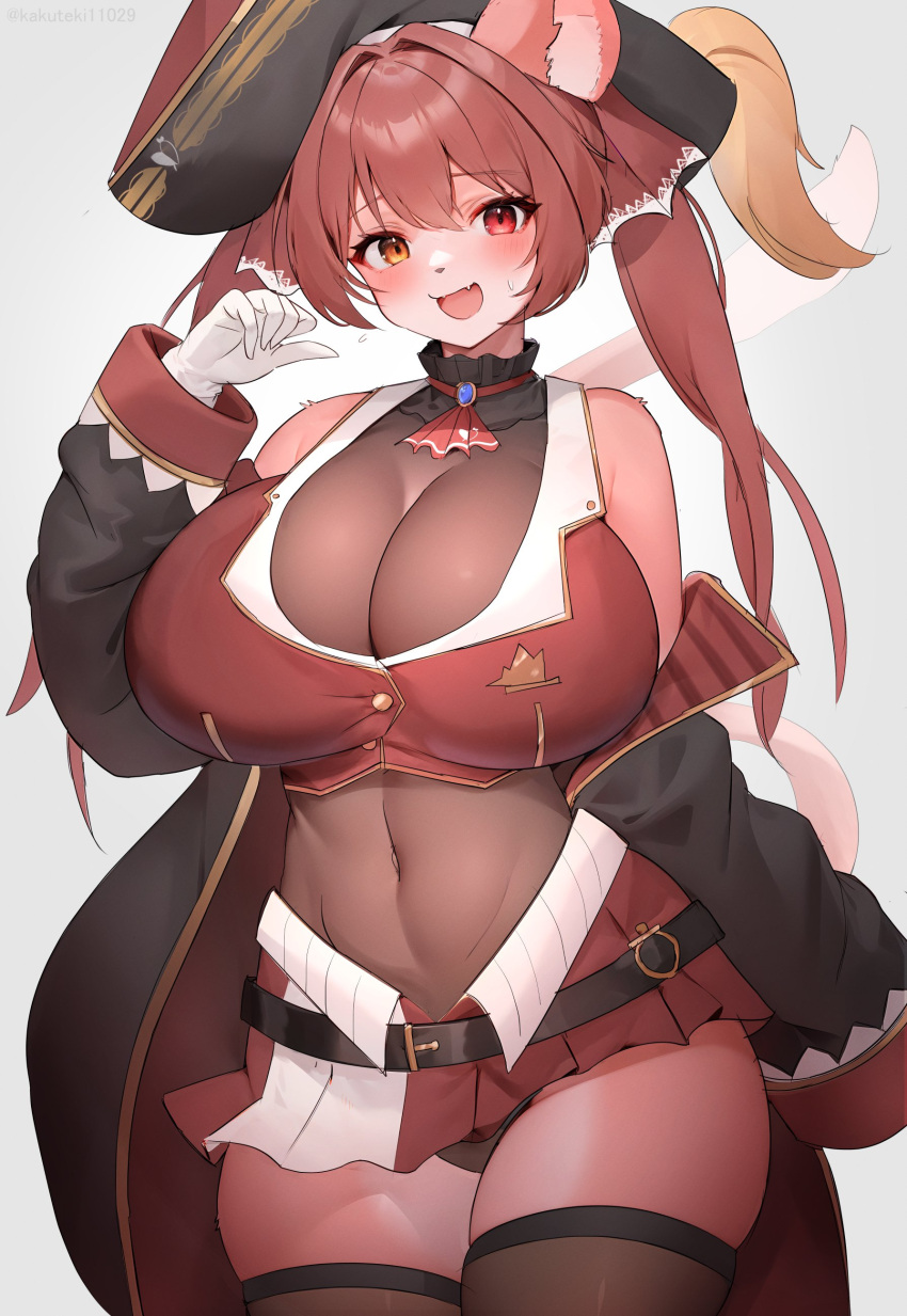 big_breasts breasts female hololive houshou_marine houshou_marine_(1st_costume) houshou_marine_(cosplay) kakuteki11029 thick_thighs virtual_youtuber vtuber wide_hips