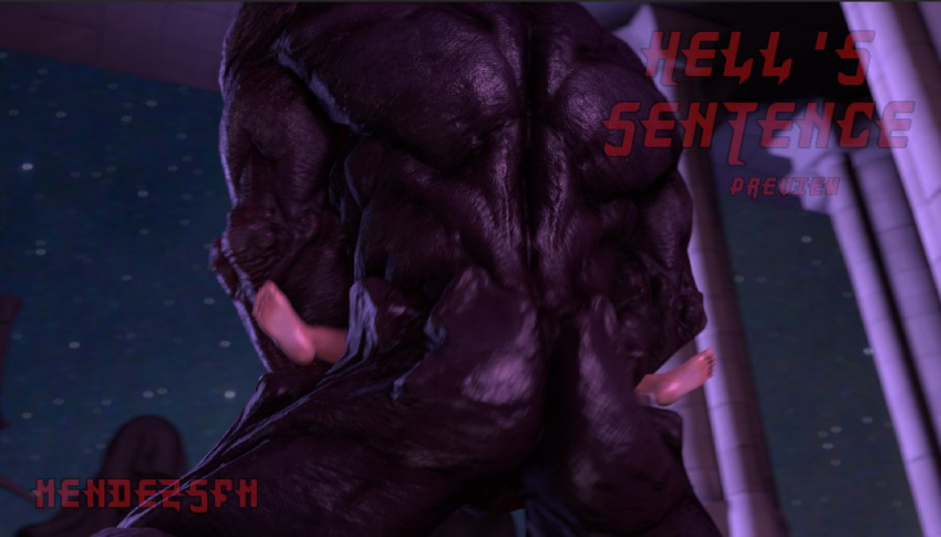 1male 3d demon domination feet helpless larger_male mendezsfm missionary monster rape rough_sex size_difference smaller_female source_filmmaker submissive tease