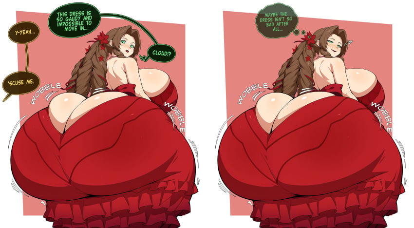 Aerith Gainsborough (Final Fantasy) Rule 34 Image