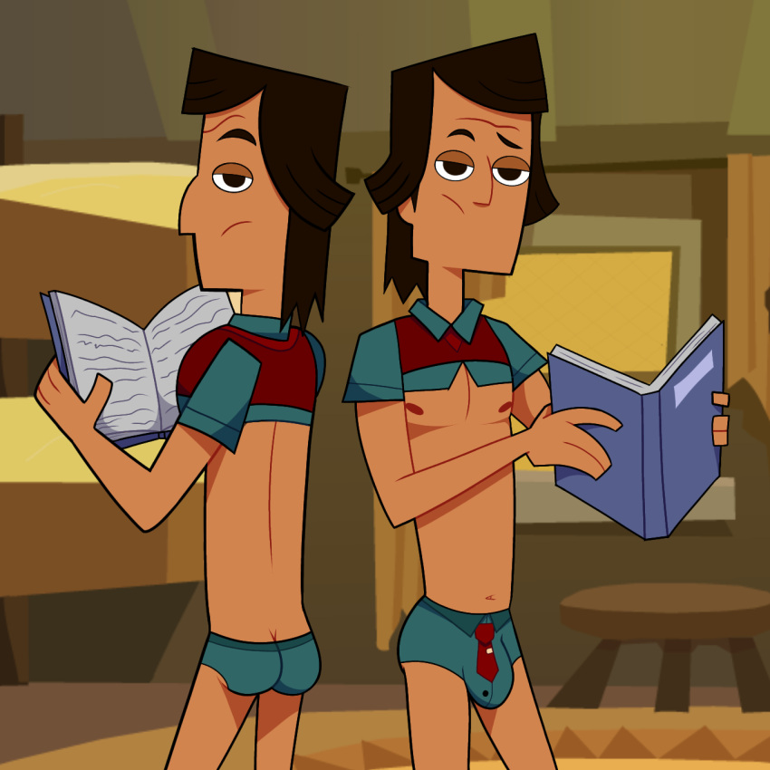 gay noah_(tdi) slutty_outfit solo_male total_drama_island weasdepiro yaoi