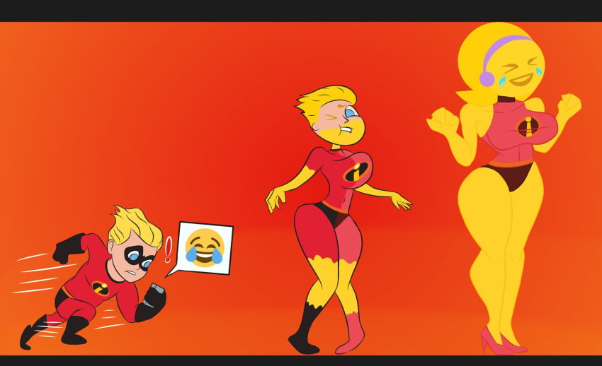 1girls age_progression ass_expansion bimbo bimbo_body bimbofication bimbofied cybernetic_corruption dash_parr emoji_(race) emojification female gearfou gender_transformation growth growth_sequence hourglass_expansion hourglass_figure mtf_transformation rule_63 tagme the_incredibles thigh_expansion transformation transformation_sequence