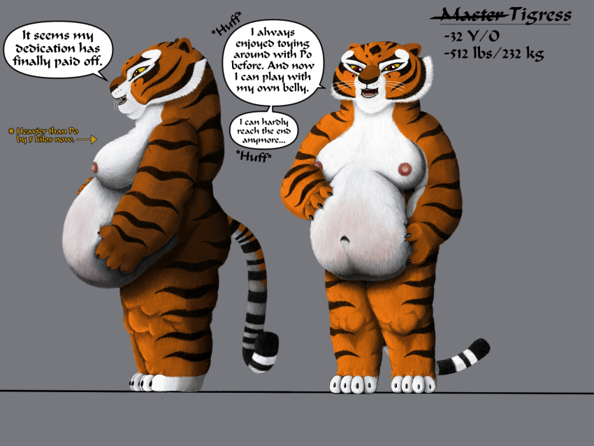 Master Tigress (Dreamworks) Rule 34 Image