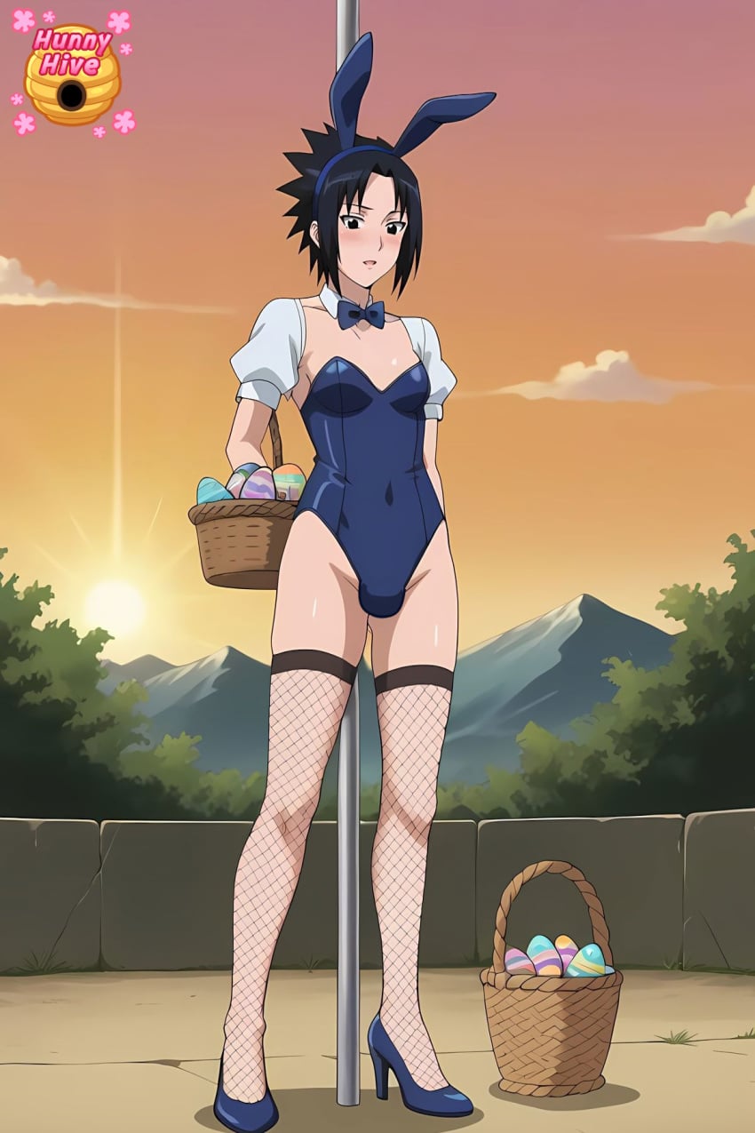 Sasuke Uchiha (Easter) Rule 34 Image