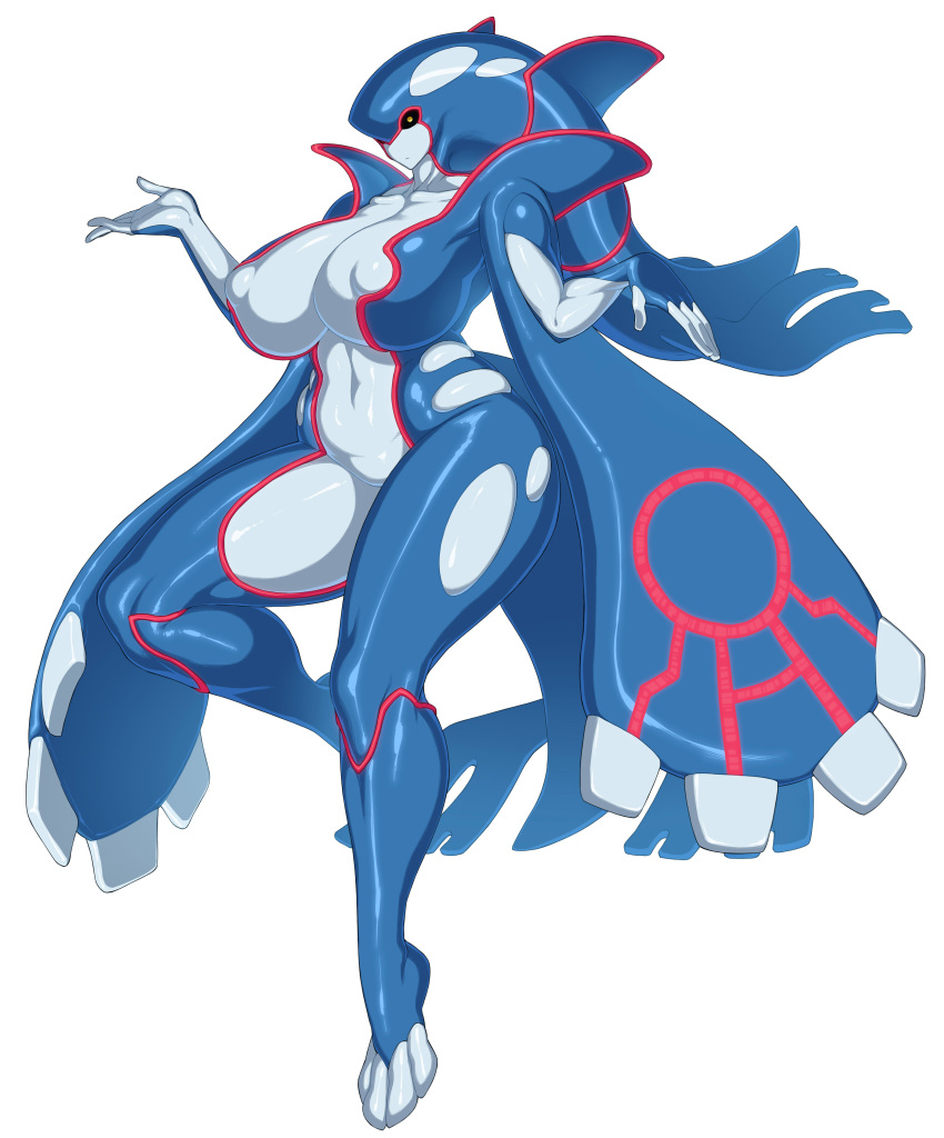 1girls 4_fingers 4_toes absurd_res alternate_species big_breasts black_sclera breasts breath_of_the_wild crossover female female_kyogre female_only female_zora fin fingers gijinka head_fin hi_res hips huge_breasts humanoid humanoidized kyogre large_breasts legendary_pokémon marine navel nintendo nipples non-mammal_breasts personification pokémon_(species) pokemon solo solo_female spacezin the_legend_of_zelda the_legend_of_zelda:_breath_of_the_wild thick thick_thighs thighs toes top_heavy video_games voluptuous wide_hips yellow_eyes zora