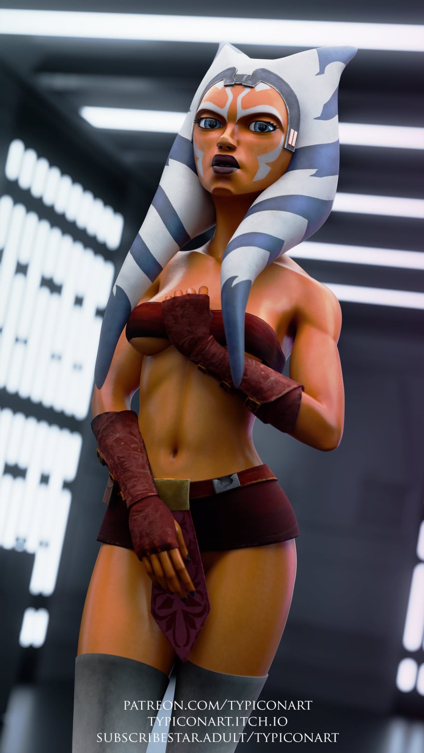 Ahsoka Tano (Clone Wars) Rule 34 Image