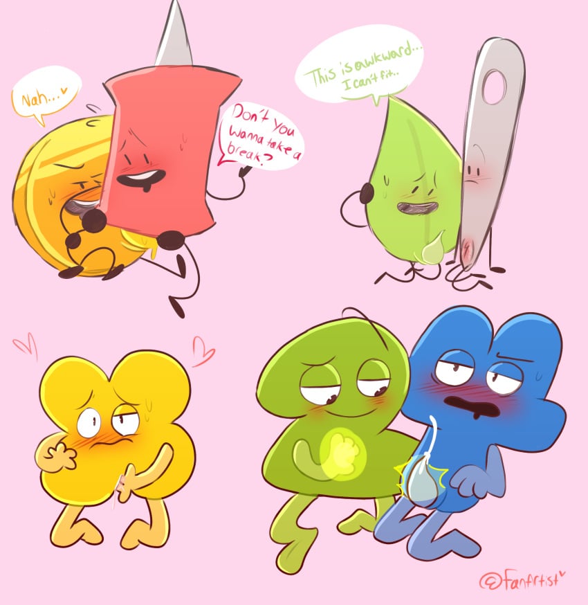 algebralien battle_for_bfdi battle_for_dream_island coin coinpin coiny cum cumshot ejaculation english_text erection fanartist four_(bfb) group leaf leafy_(bfdi) magic masturbation metal needle needle_(bfdi) needle_(disambiguation) needleafy needy object_shows pin pin_(bfdi) pin_(disambiguation) rule_63 text text_porn the_power_of_two two_(tpot) x x_(bfb) xussy