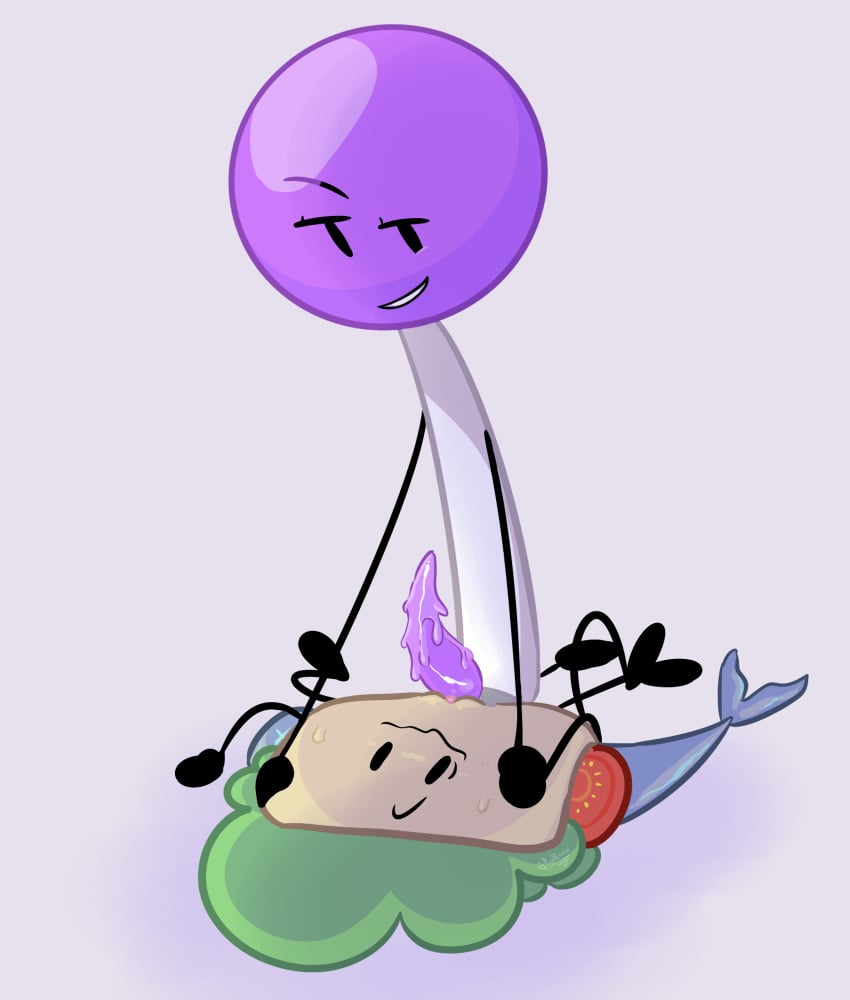 battle_for_bfdi battle_for_dream_island erection female futa_on_female futanari imminent_sex intersex lesbian lesbian_sex lollipop_(bfdi) object object_shows rule_63 taco_(bfdi)