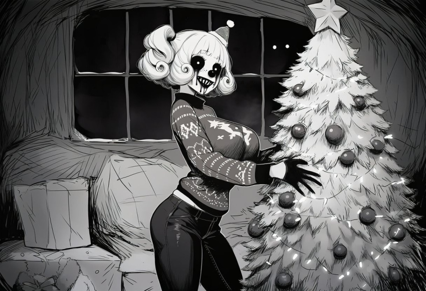 Original Character (Christmas) Rule 34 Image