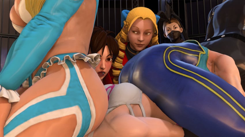 3d 6+girls 7girls adonitology animated ass_worship big_ass black_hair blonde_hair bouncing_breasts bubble_ass bubble_butt capcom chun-li facesitting falke female female_only gif huge_ass ibuki_(street_fighter) juri_han karin_kanzuki kishi leather_pants living_the_dream muscular_female rainbow_mika sakura_kasugano street_fighter street_fighter_alpha street_fighter_alpha_2 street_fighter_alpha_3 street_fighter_iii street_fighter_iii:_3rd_strike street_fighter_iii_(series) street_fighter_iv street_fighter_iv_(series) street_fighter_v thick thick_legs thick_thighs tight_clothing track_suit voluptuous wrestling_outfit yuri