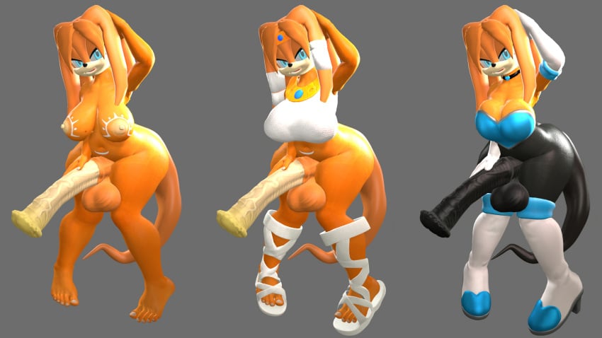1futa anthro big_breasts big_penis boots breasts canastus dreadlocks echidna equine_penis furry futanari horsecock intersex long_hair long_tail orange_fur penis pinup render rouge_the_bat_(cosplay) sandals shirt smiling_at_viewer sonic_(series) sonic_adventure sonic_the_hedgehog_(series) source_filmmaker tattoos thighs tikal_the_echidna tribal wide_hips