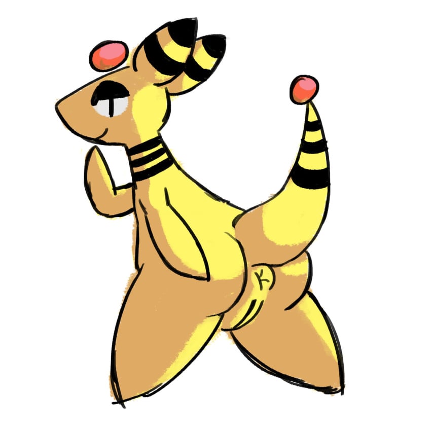 2019 ampharos anus darkpatito female fur furry furry_only looking_at_viewer nintendo nude nude_female pokémon_(species) pokemon pokemon_(species) presenting presenting_anus presenting_hindquarters presenting_pussy pussy semi-anthro solo tagme tail