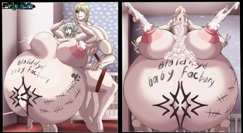 1boy 1girls abs ahe_gao all_the_way_through arm_up azgoras background big_belly big_penis blonde_hair blue_eyes body_writing breasts byleth_(fire_emblem) byleth_(fire_emblem)_(female) commission commissioner_upload cum cum_on_body cum_on_breasts detailed_background dimitri_alexandre_blaiddyd eye_patch feet female fire_emblem fire_emblem:_three_houses green_eyes green_hair hand_on_head hand_on_hip huge_belly huge_breasts huge_cock human human_only husband_and_wife hyper_belly hyper_pregnancy lactation large_breasts legs long_hair male muscles muscular muscular_female muscular_male nintendo open_mouth penis pregnant pregnant_sex pregnant_sex_penis_bulge ready_to_pop sex size_difference smile stomach straight tally_marks tattoo throat_bulge tongue tongue_out