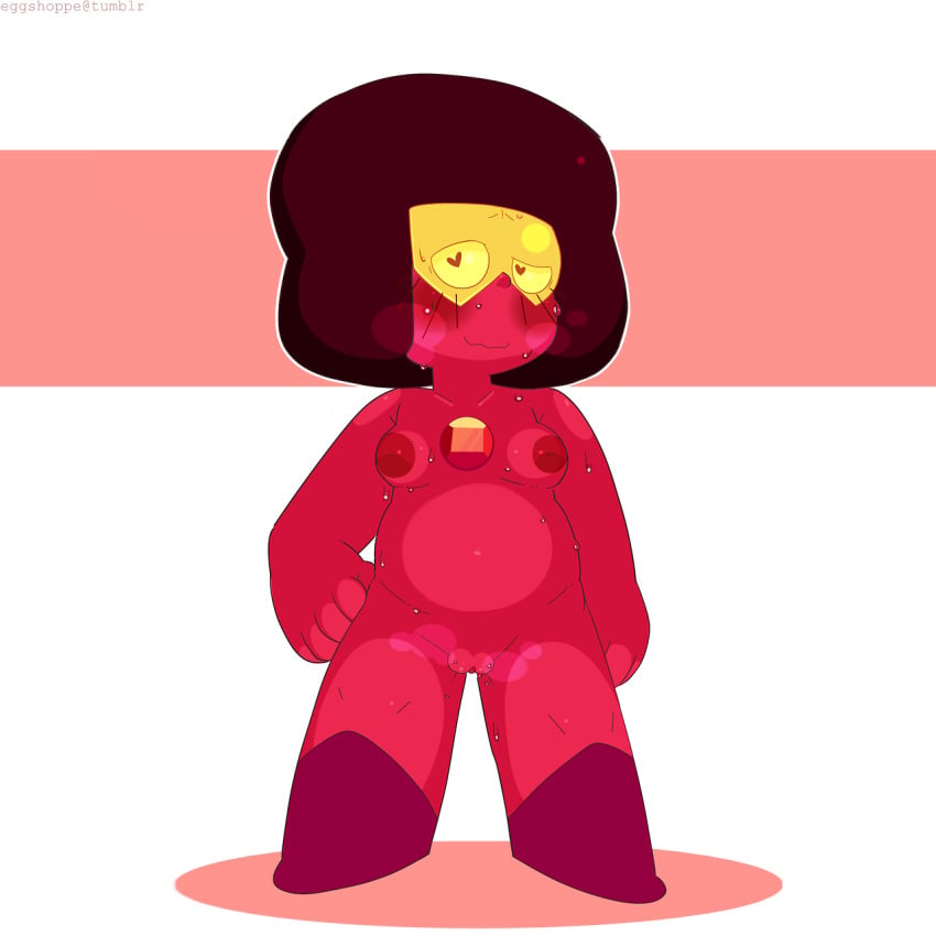 blush breasts eggshoppe pussy ruby_(gem_species) ruby_(steven_universe) ruby_doc steven_universe