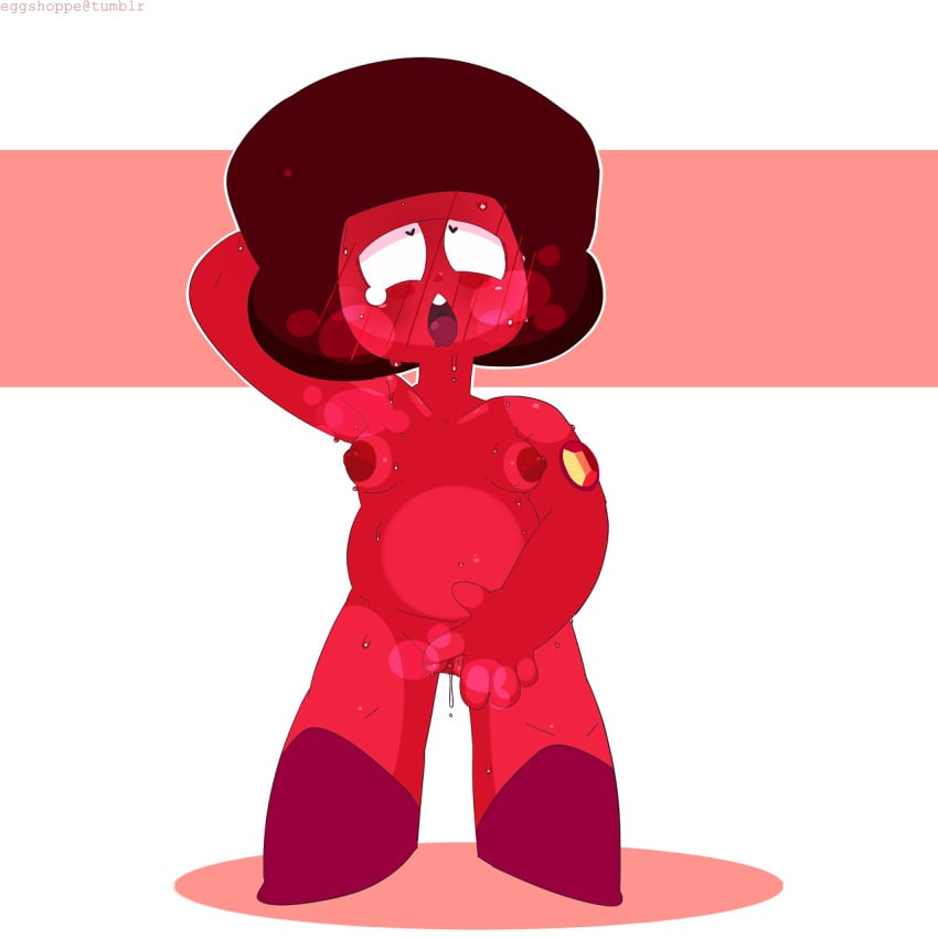 ahe_gao breasts eggshoppe pussy ruby_(gem_species) ruby_(steven_universe) ruby_army steven_universe