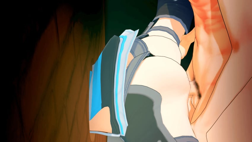 16:9_aspect_ratio 1boy 3d animated ass enen_no_shouboutai female fire_force high_resolution koikatsu kotatsu_tamaki large_filesize rape sex splits stuck stuck_in_wall through_wall wall yuukis