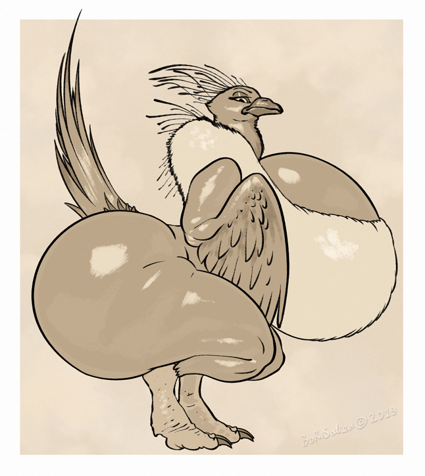 ass avian big_ass big_breasts bird borisalien breasts busty_feral claws feathers feral greater_sage-grouse greater_sage_grouse grouse hi_res huge_ass huge_breasts hyper_ass hyper_breasts large_ass tail talons wings