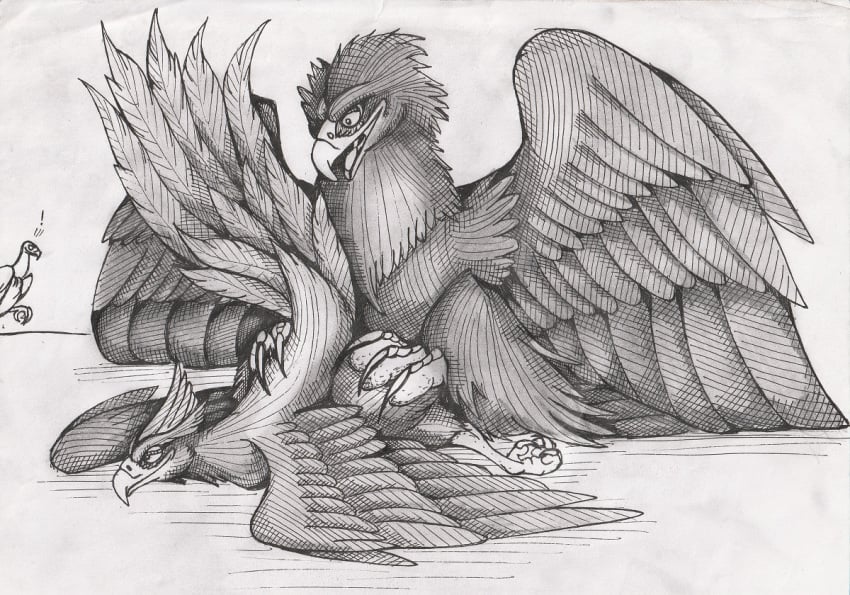 01phoenix01 2019 accipitrid accipitriform ambiguous/ambiguous ambiguous_gender ass_up avian bird duo eagle european_mythology feral graphite_(artwork) greek_mythology looking_at_another looking_at_partner looking_forward looking_pleasured lying monochrome mythological_avian mythological_firebird mythology on_front outside pencil_(artwork) phoenix raised_tail sex shaded spread_wings traditional_media_(artwork) vulture wings