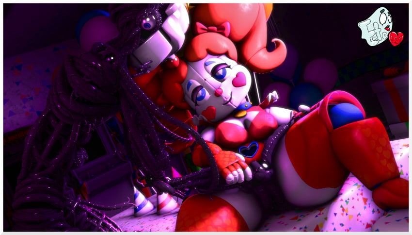 <3_eyes 3d absurd_res baby_(fnafsl) circus_baby circus_baby_(fnaf) duo ecto-luvr ennard_(fnafsl) female finger_fuck fingering five_nights_at_freddy's five_nights_at_freddy's:_sister_location heart hi_res humanoid machine male not_furry penetration robot robot_humanoid sexbot_circus_baby straight unusual_pupils vaginal_penetration video_games