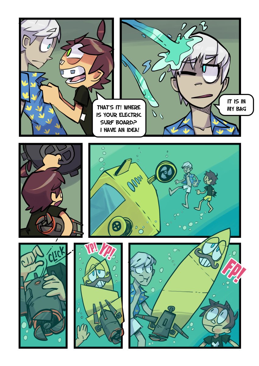 chapter_4_20,000_loads_under_sea comic dumfer_(skarp_world) gerph high_quality skarp_world trece_(skarp_world)