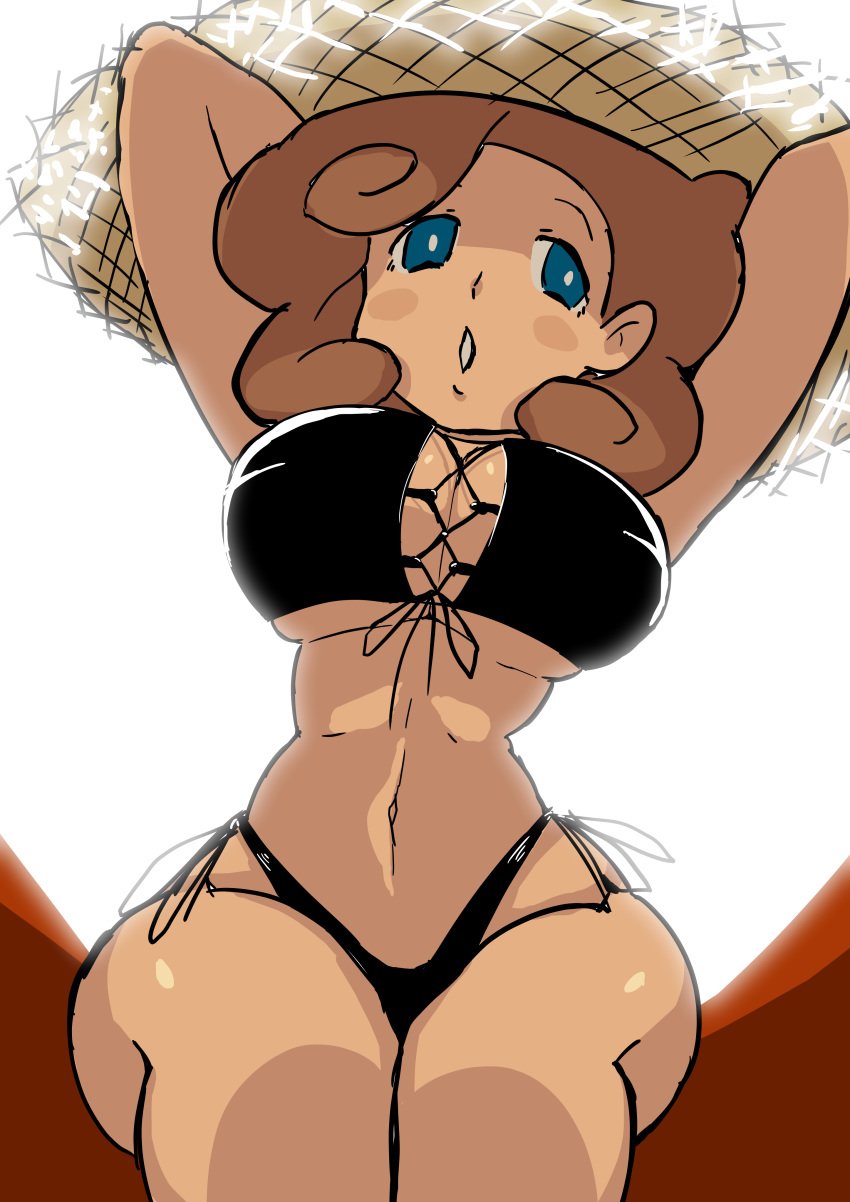 1girls chromodomo female katrielle_layton layton's_mystery_journey level-5 nipples professor_layton