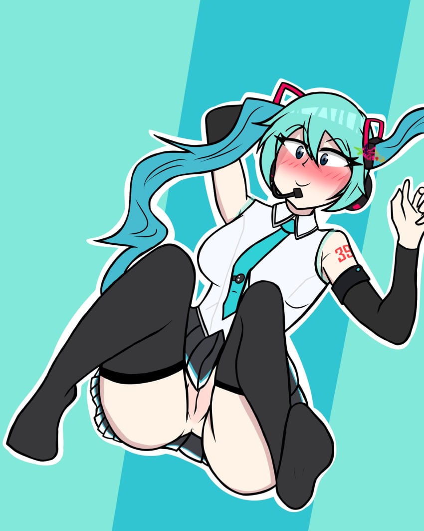 alternate_background alternate_version alternate_version_available amematoi anus ass ass_out asshole blue_eye blue_eyed blue_eyed_female blue_eyes blue_eyes_female blue_hair blush blushing_female clothed female hatsune_miku nsfw nsfw_version nsfw_version_available pussy pussy_out vagina vagina_out vocaloid