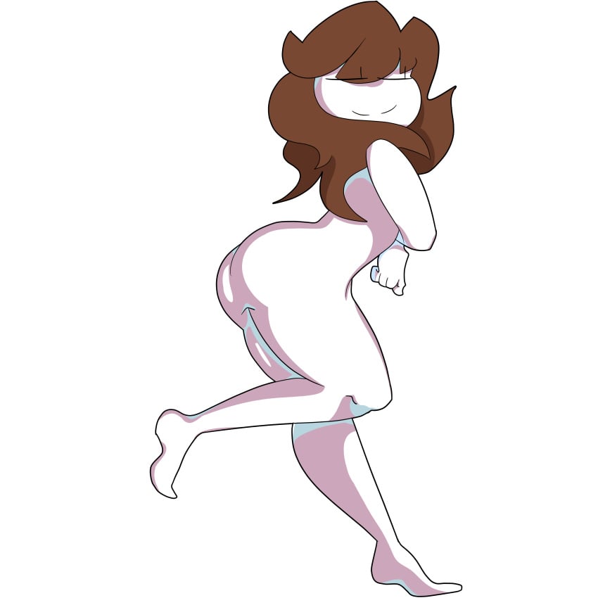 1girls 2010s 2019 animation_meme ass brown_hair candy_girl closed_eyes closed_mouth closed_mouth_smile closed_smile female gummy_creature happylikeawall happylikeawall_(artist) living_candy long_legs no_anus no_toes oc original_character pale-skinned_female pale_skin pale_skinned self_insert smiling toony youtube youtube_avatar youtuber youtuber_girl