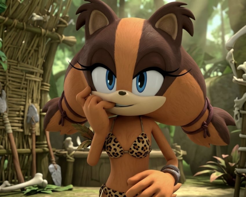 Sticks The Badger (Sonic Boom) Rule 34 Image