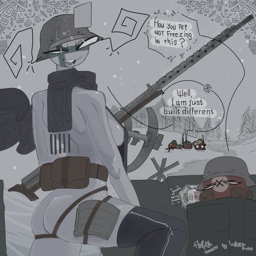 Finland (Countryhumans) Rule 34 Image