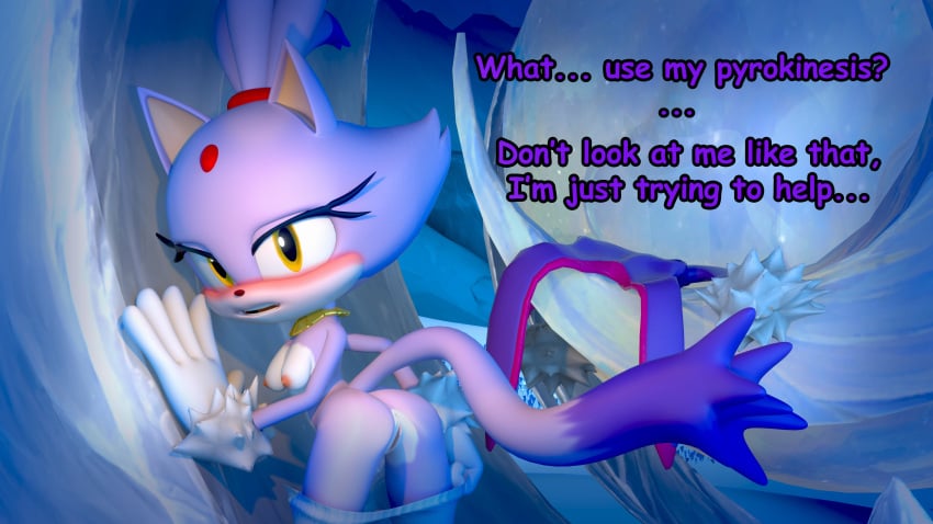 Blaze The Cat (Sega) Rule 34 Image