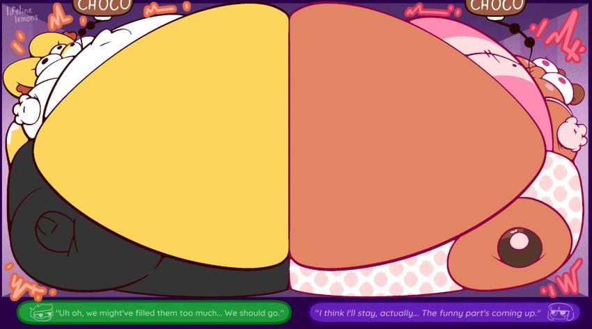 bbw big_breasts braixen breasts female furry huge_breasts inflation lifelinelemons overweight pokemon pokemon_(species) tagme thick_thighs weight_gain wide_hips