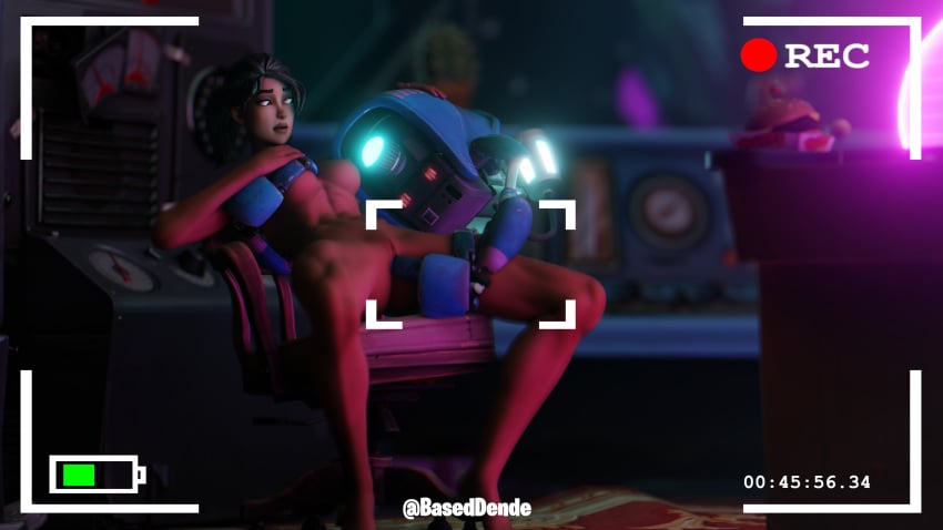 2girls 3d baseddende breast_grab breasts camera_view completely_nude completely_nude_female fingering fingering_pussy fondling fondling_breast fortnite fortnite:_save_the_world interspecies looking_at_partner nude nude_female pussy ramirez_(fortnite) ray_(fortnite) robot tagme vaginal_penetration yuri