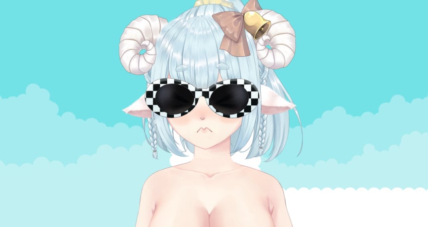 fanart kotone_asahi sheep sheep_girl tagme vtuber