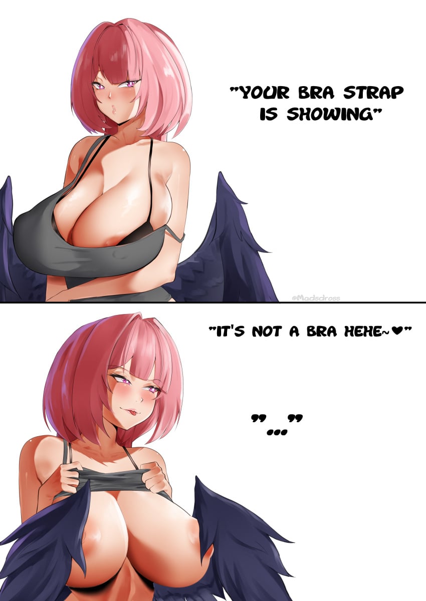 Bra Strap Is Showing (Meme) Rule 34 Image