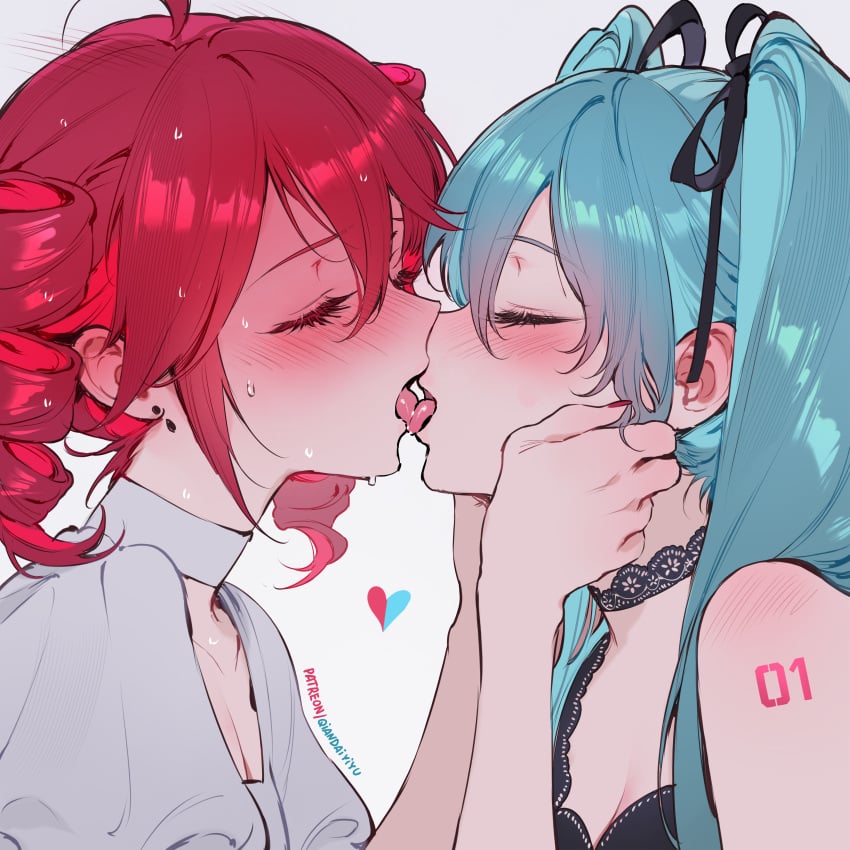 Blue Hair Rule 34 Image