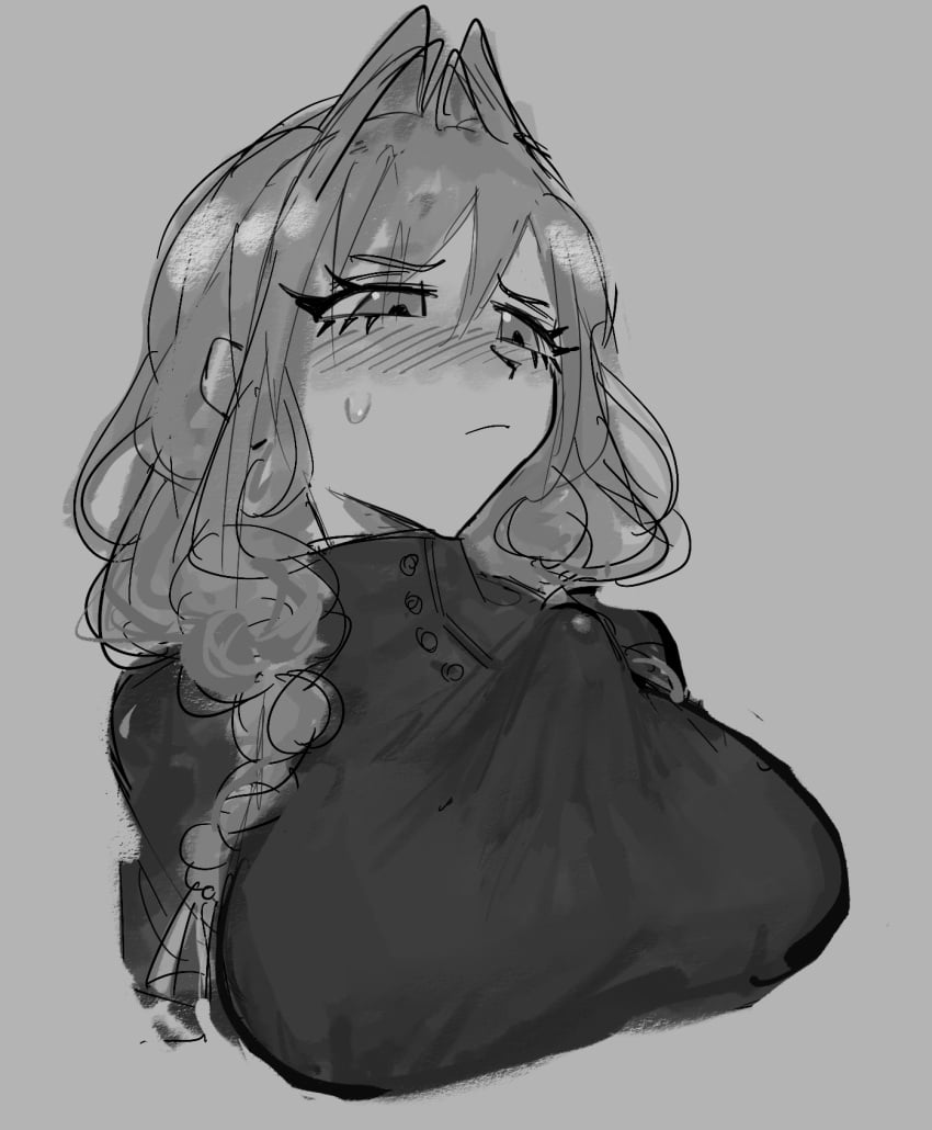 Ouro Kronii (Maid) Rule 34 Image