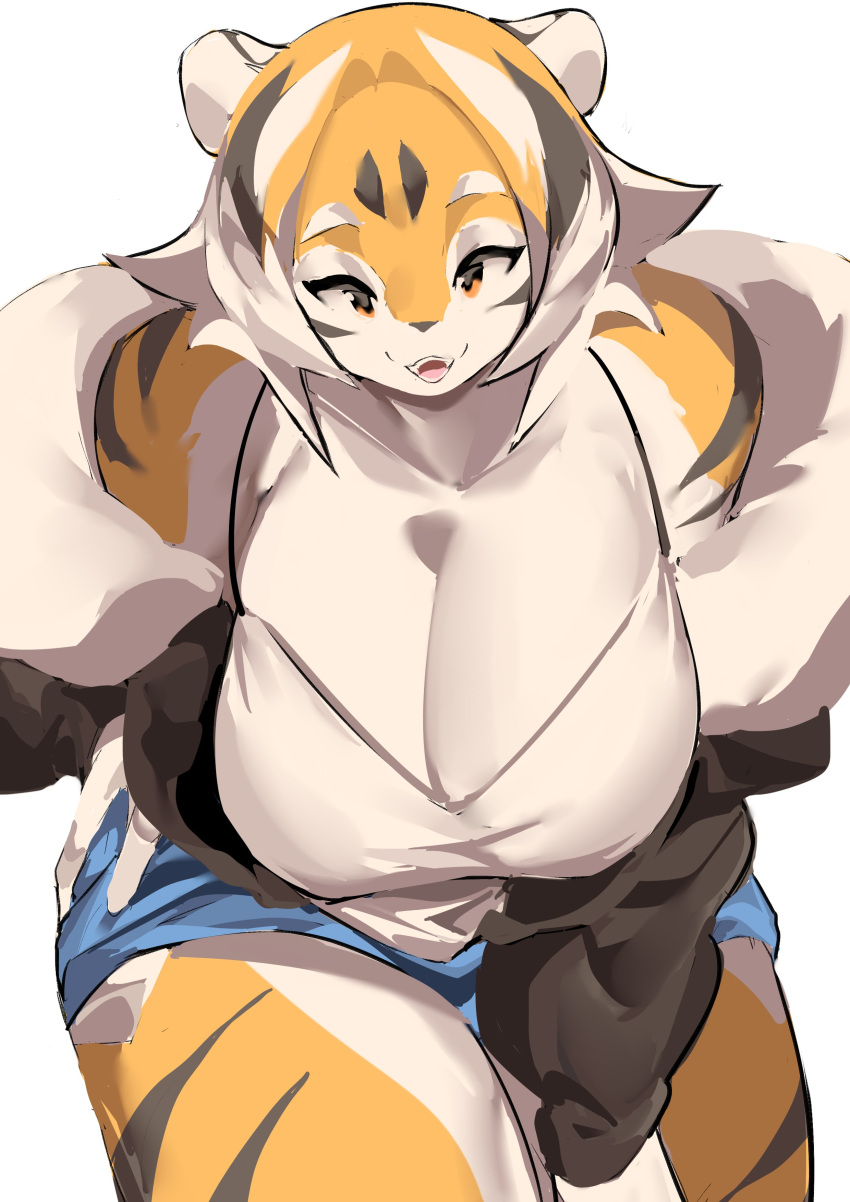 arknights aspirindabaitu big_breasts breasts female furry mx99926 waai_fu_(arknights)