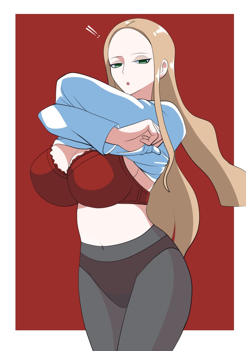 big_breasts chelsea_cola female female_focus female_only long_hair mcdolkun nintendo oleana_(pokemon) pokemon pokemon_ss solo solo_female solo_focus