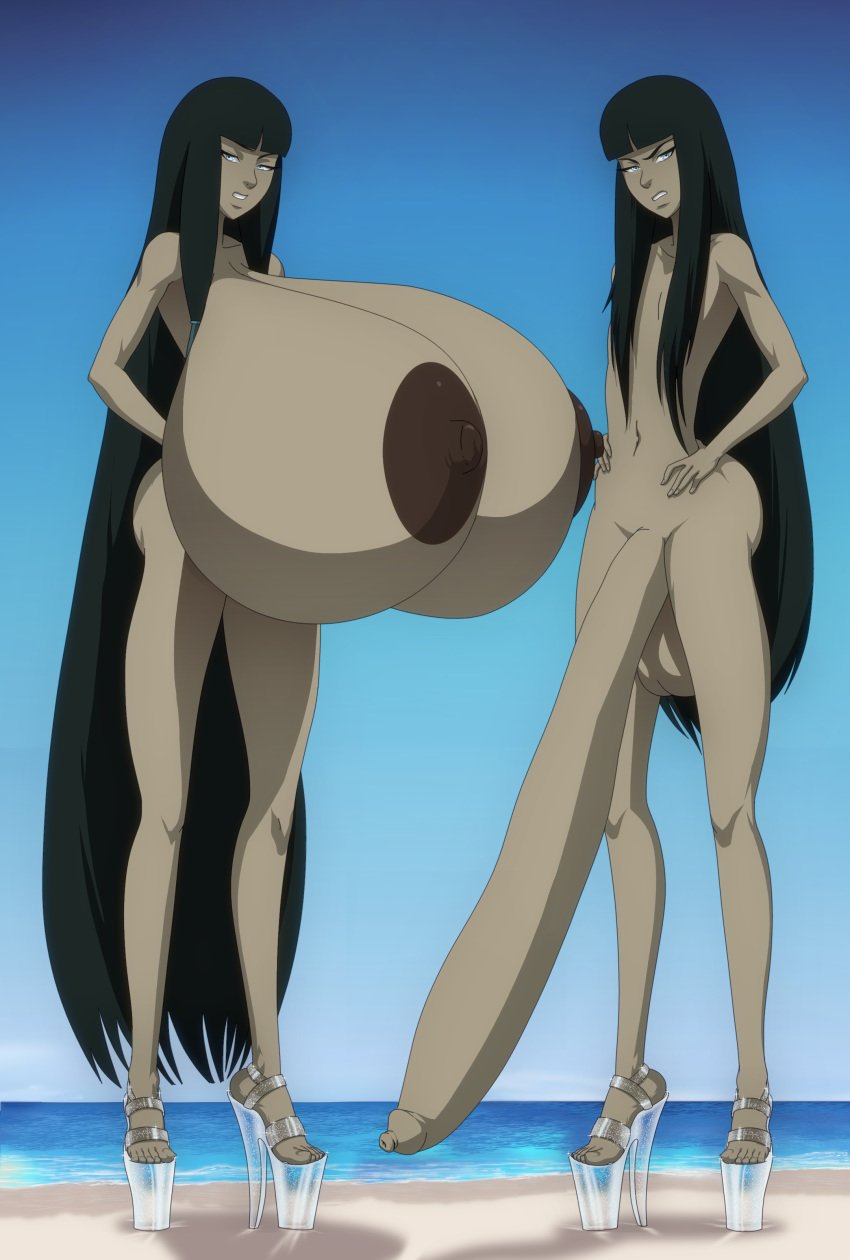 1boy 1femboy 1girls androgynous avatar_legends balls beach big_ass big_balls black_hair blue_eyes breasts breasts_bigger_than_head breasts_bigger_than_torso brother brother_and_sister canon_crossdressing crossdressing dark-skinned_female dark-skinned_femboy dark_skin desna eska female femboy foreskin foreskin_overhang gigantic_breasts girly hand_on_hip huge_breasts hung_trap hyper hyper_breasts hyper_penis inuit issue_69 large_breasts long_foreskin long_hair long_penis looking_at_viewer male nipples open_toe_shoes penis penis_longer_than_knee penis_longer_than_legs penis_past_knees penis_to_the_ankles platform_footwear platform_heels sand sea see-through see-through_clothing sister sky smooth_penis smooth_skin teeth the_legend_of_korra top_heavy trap twins uncut unretracted_foreskin very_long_hair water water_tribe