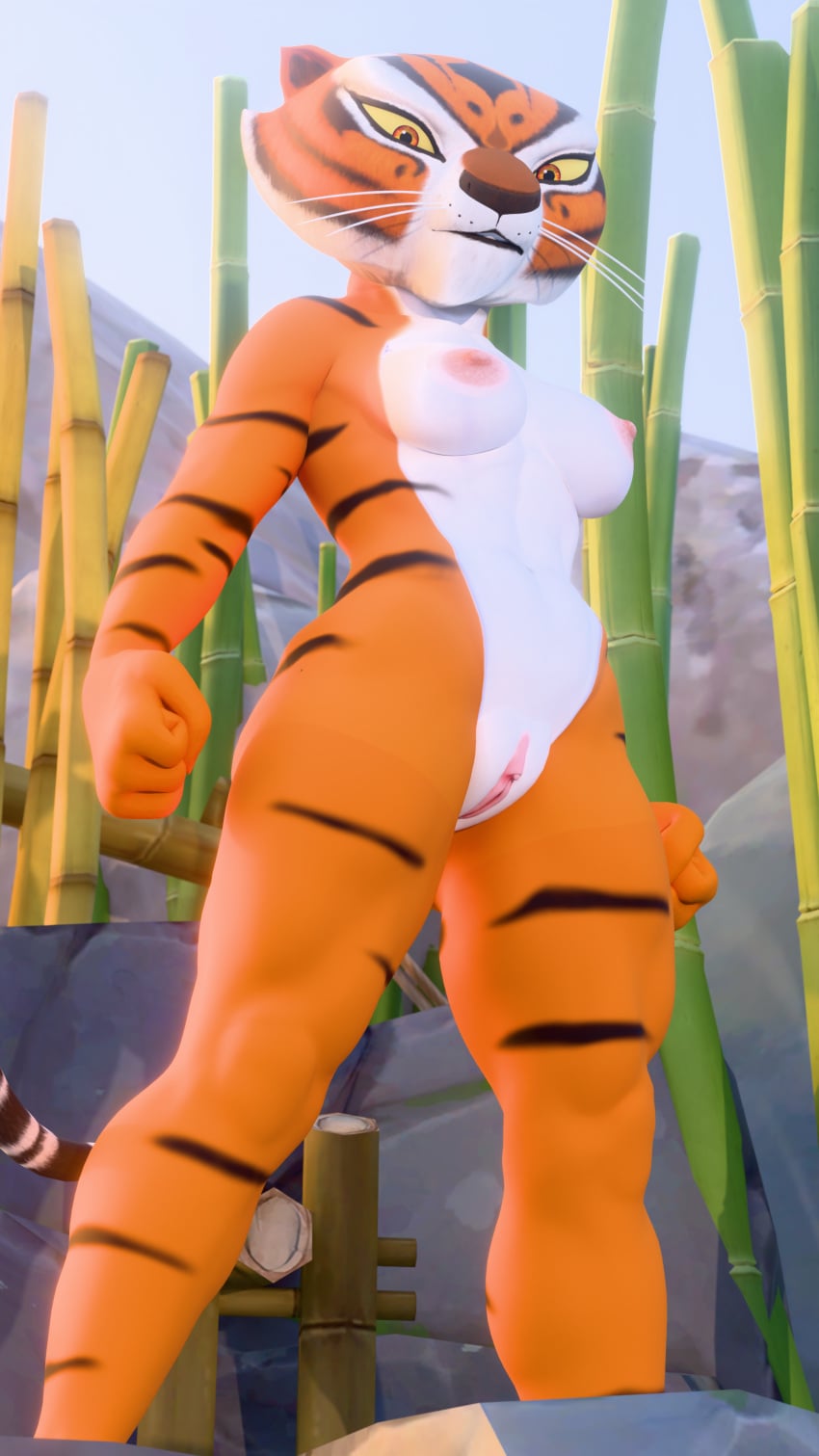 Master Tigress (Dreamworks) Rule 34 Image