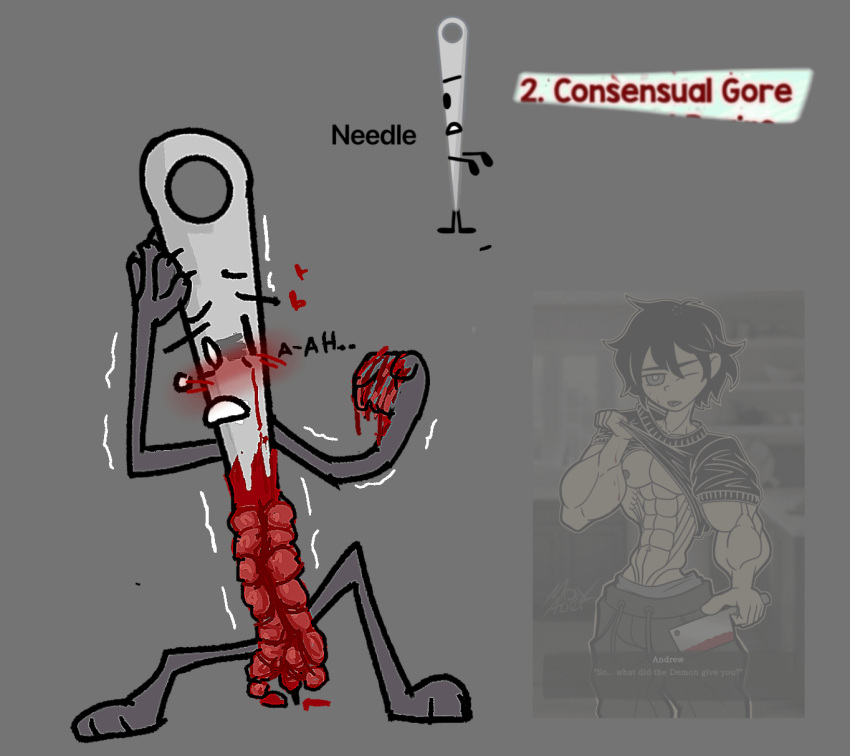 Needle (Bfdi) Rule 34 Image