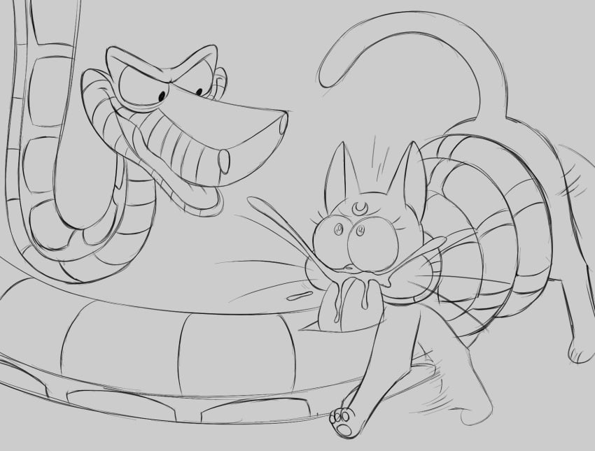 Kaa (Bishoujo Senshi Sailor Moon) Rule 34 Image