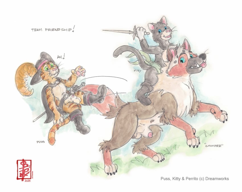 Kitty Softpaws (Dreamworks) Rule 34 Image