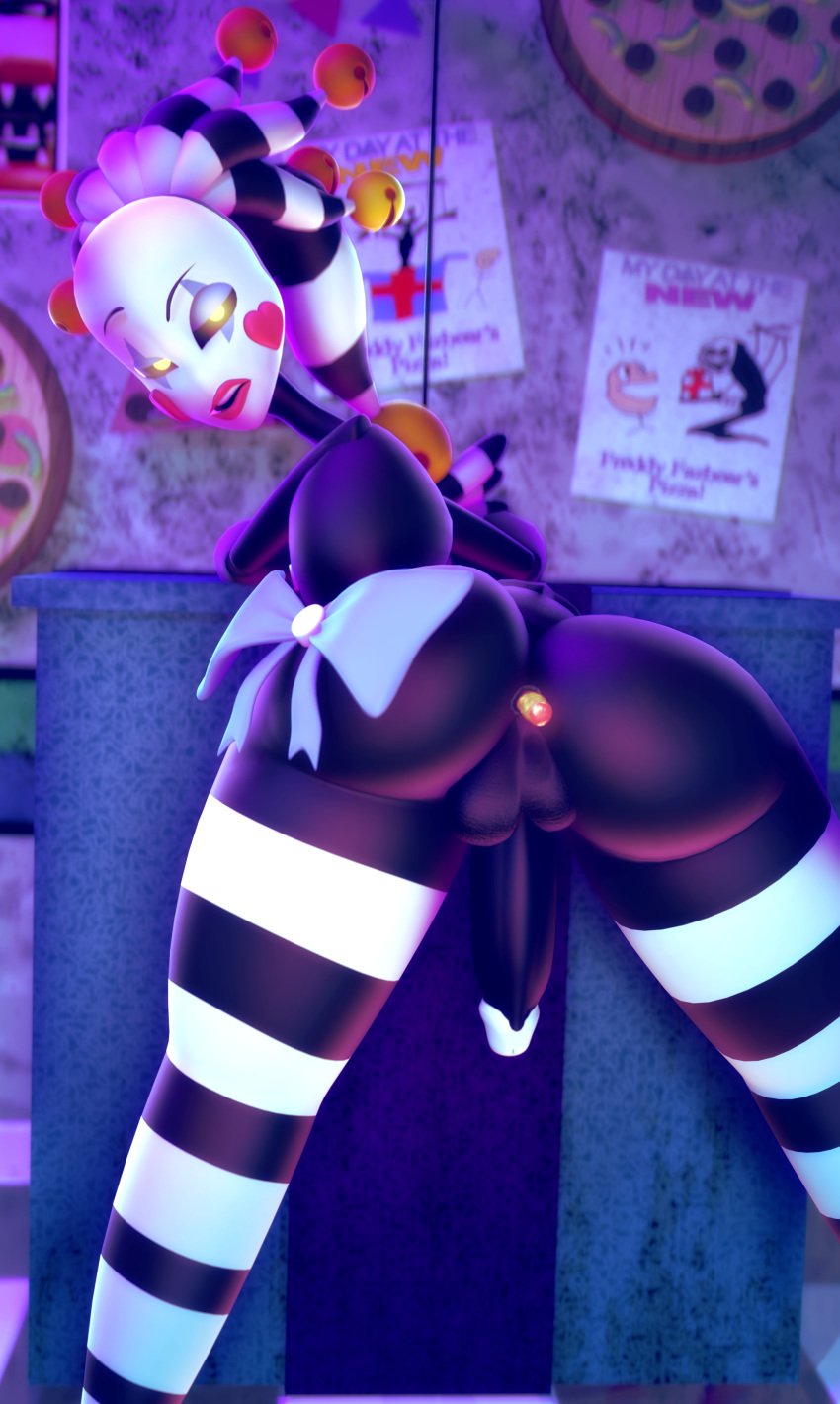 1futa 3d absurd_res anal anal_sex animatronic anthro ass backsack balls big_butt big_penis bow bugafterdark buttplug buttplug_in_ass erection eyeshadow fingers five_nights_at_freddy's five_nights_at_freddy's_2 furry futa_only futanari genitals hi_res humanoid humanoid_genitalia humanoid_penis intersex lips looking_at_viewer looking_back machine makeup marionette_(fnaf) nude penetration penis penis_tip puppet_(fnaf) robot rule_63 security_puppet_(fnaf) sex_toy sex_toy_in_ass solo source_filmmaker striped_legs stripes thick_lips thick_thighs video_games wide_hips