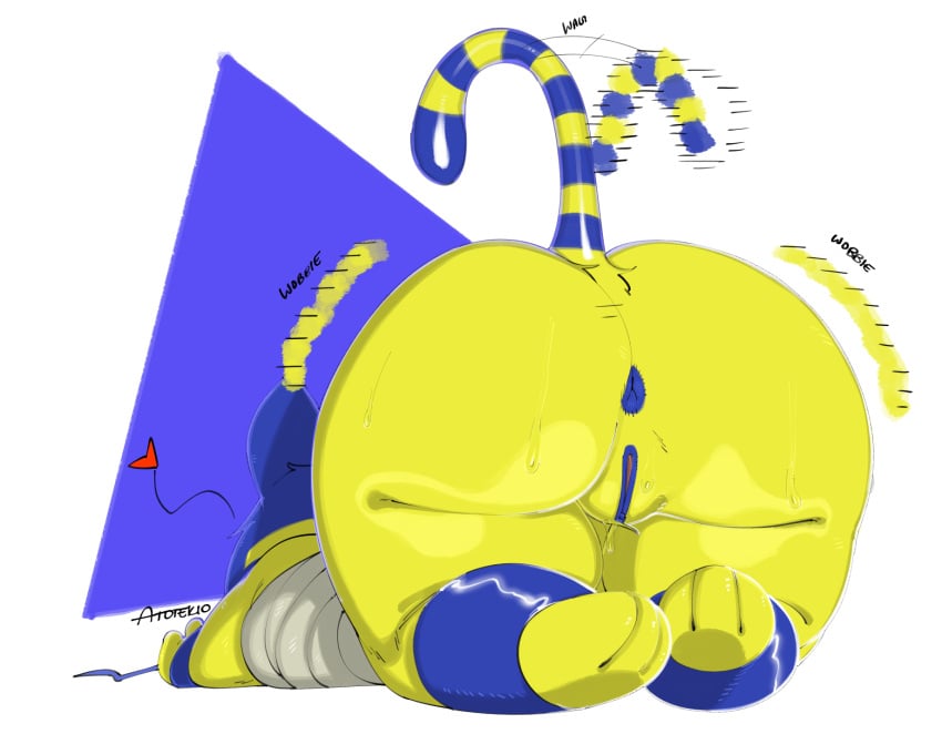 animal_crossing ankha ankha_(animal_crossing) anthro anus ass ass_up atotekio big_butt biped bottomless clothed clothing domestic_cat felid feline felis female genitals heart_symbol hi_res huge_butt mammal nintendo pussy raised_tail solo tail thick_thighs