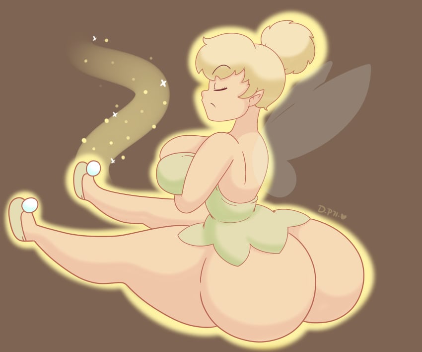 1girls ass big_ass big_breasts blonde_hair bottom_heavy breasts daisy-pink71 disney disney_fairies fairy fairy_wings female huge_ass large_ass peter_pan_(disney) pixie_dust png solo thick_ass thick_thighs tinker_bell