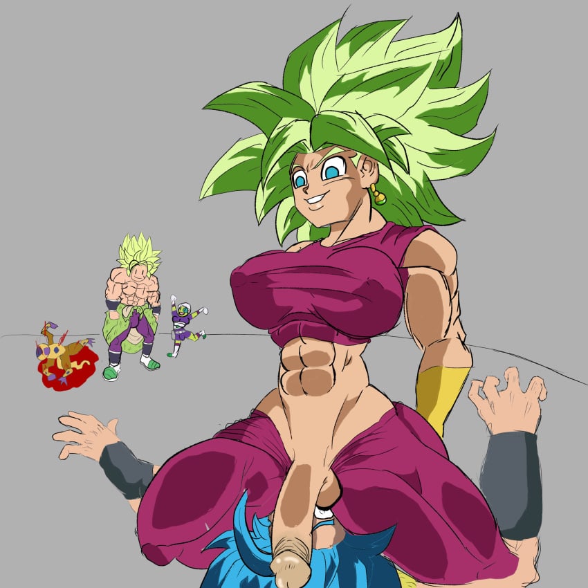 2boys 2futas abs blonde_hair blood blue_eyes blue_hair breasts broly cheelai clothing dragon_ball dragon_ball_super earrings female frieza fusion futanari gogeta golden_frieza green_hair kefla legendary_super_saiyan light-skinned_futanari light_skin male monkeypeen muscular_futanari pants penis potara_earrings saiyan short_hair sports_bra super_saiyan super_saiyan_2 super_saiyan_blue tank_top white_hair white_skin yoga_pants