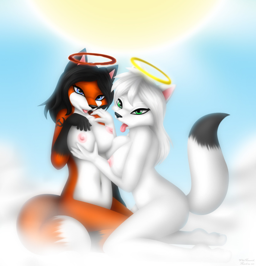 anthro female_only fox furry furry_breasts pinup whitmaverick