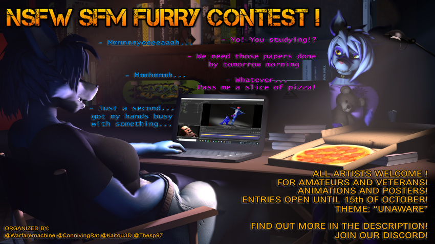 16:9 3d 4k absurd_res advertisement announcement anthro blue_body blue_fur book bottomwear breasts canid canine clothed_masturbation clothing computer connivingrat crux dialogue duo english_text female food fox fur hand_in_pants heavy_(team_fortress_2) hi_res human jeans kaitou3d krystal laptop mammal masturbation nintendo pants pink_body pink_fur pizza shirt sophia_(warfaremachine) source_filmmaker star_fox stealth_masturbation studying t-pose t-shirt tagme team_fortress_2 teddy_bear text thesp97 topwear unaware vaginal_masturbation vaginal_penetration valve video_games warfaremachine widescreen