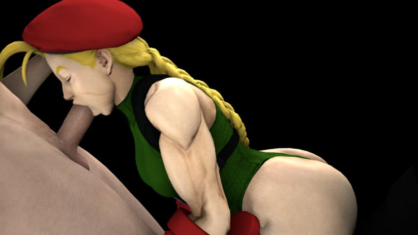 3d ass beret big_ass blonde_hair blowjob cammy_white fellatio female leotard long_hair male oral penis sex stoneddude straight street_fighter street_fighter_v uncensored