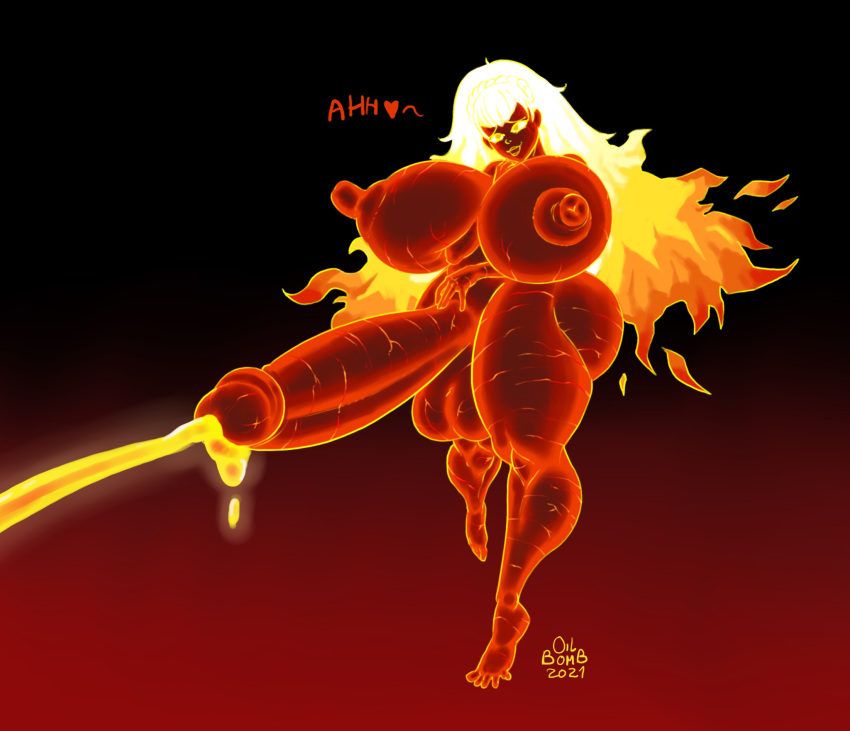 1futa bimbo bimbofication corrupted cum fire fire_emblem fire_emblem_echoes:_shadows_of_valentia fire_manipulation flames flaming_hair futanari gigantic_breasts gigantic_nipples gigantic_penis heart huge_ass huge_nipples lava lava_cum nintendo oil_bomb on_fire rinea_(fire_emblem) simple_background solo_futa tagme thick_thighs witch